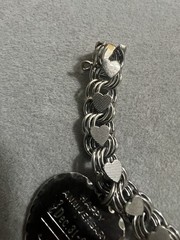 1960’s Vintage Sterling Silver Charm Bracelet Anniversary Birthday Wedding