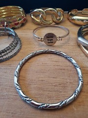 Vintage Lot Of 11 Awesome 1970s-80s Bracelets