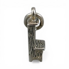 VINTAGE Sterling Silver HOOSIER CABINET Charm for Bracelet BROWN COUNTY Antique