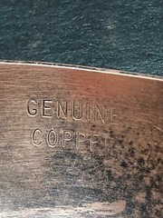 Copper and Brass Cuff Bracelet, Adjustable, 1/2″ Wide 1980’s !!!! VTG
