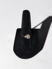 Antique Solid 10k Gold Ring leave