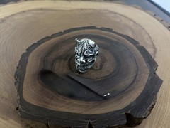 Ring Devil Silver 925 Jewelry Men’s Gothic Mask Sterling Satyr Custom Made Rare