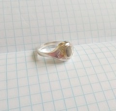 Vintage Beautiful Ring Sterling Silver 925 star USSR time Women Jewelry size 9.5