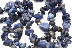 HSN TV Lapis Lazuli Triple Strand NOS w/ Tags JTV Necklace