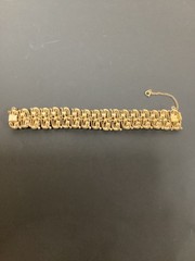 STUNNING FRANCOIS Bracelet Gold Tone Francois by Coro Jewelry