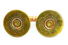 Vintage Remington Peters 20 Gauge Shotgun Cufflinks