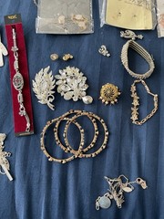 Huge!! Vintage Gold Jewelry Lot- Unsearched/UNTESTED-scrap/wear?