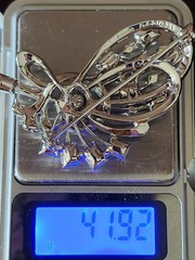 Eisenberg Sterling Silver Brooch