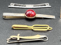 45+ Lot Vintage Cufflinks Tie Bars Tac MORE Swank Hickok Shields Sarah Coventry+