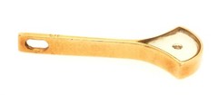Handmade 9ct Yellow Gold & Diamond Pendant Fine Vintage Jewellery