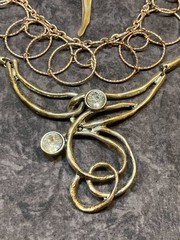3 LB JEWELRY TREASURE HUNT Gold & Silver Tone, Rhinestones UNSEARCHED & UNTESTED