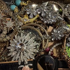 Vintage to Now Jewelry Lot, All Wearable Untested. No Broken. Box B4