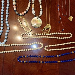 Vintage Avon and Others Lot of Necklaces and Bracelet 17 Pieces SKU41