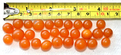 ✅ 20gr RUSSIAN SOVIET BALTIC SEA AMBER BOLLS NECKLACE 老琥珀 BEADS STONE ROCK PIN ☭