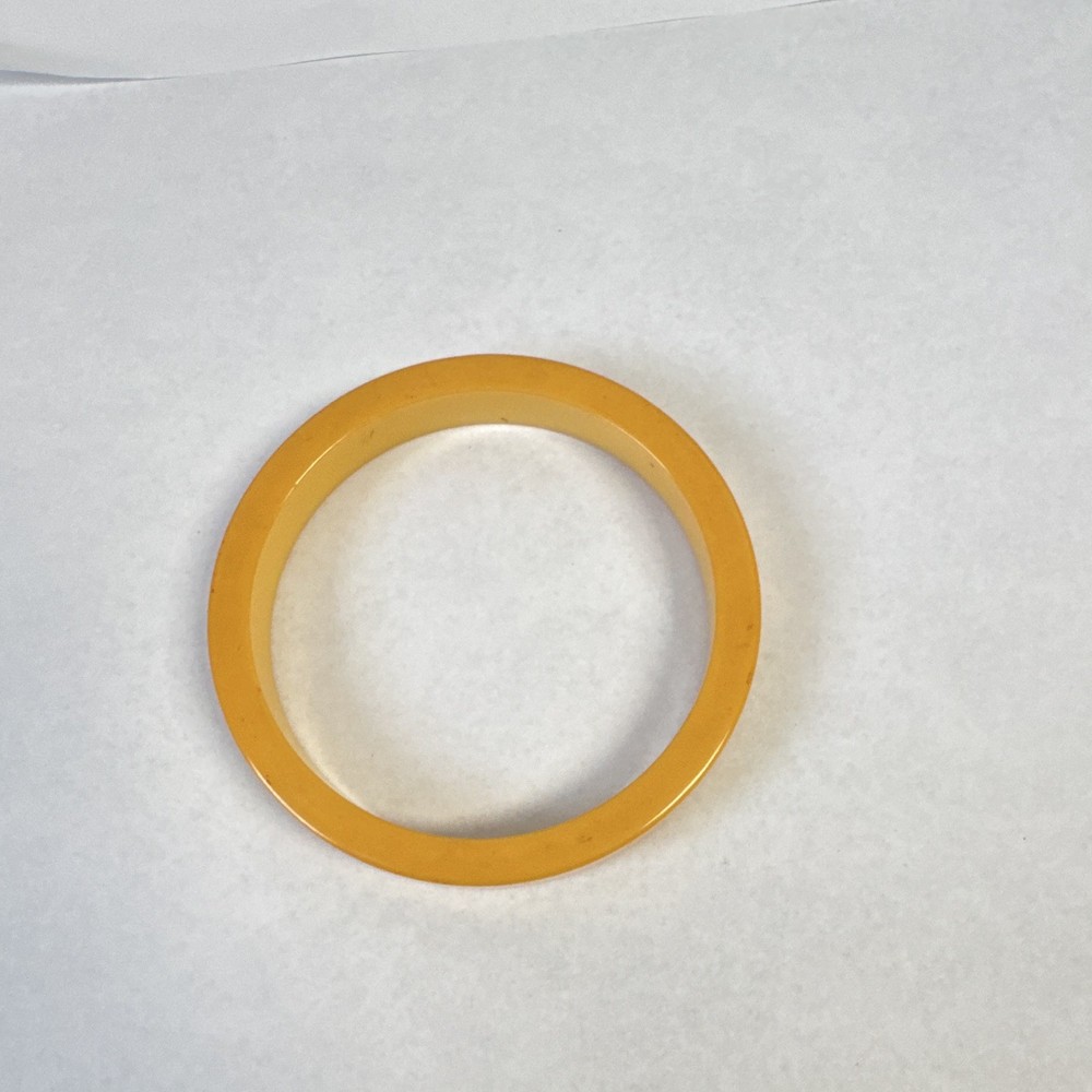 Vintage Bakelite Butterscotch Bangle Bracelet