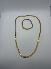 Monet Vintage Necklace And Bracelet