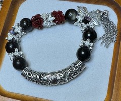 Gorgeous Hand Strung Bracelets Lot of 4 Vintage to Modern Estate Jewelry Lot 3
