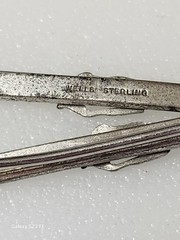 VTG Wells Sterling Silver Snow Skis Pin Brooch Smith College ski team 1950’s