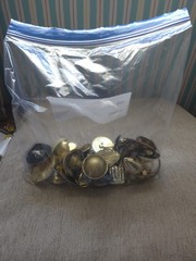 Women’s 80’s Retro Clip-On Earrings Mixed Lot 20 Pairs Multicolor Mixed Metal
