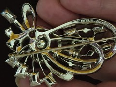 Eisenberg Sterling Silver Brooch