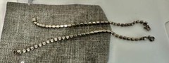 Vikki Carr Pair Of Bracelets Rhinestone Silver Certificate Of Authenticity