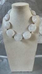 Lot of 10 Vintage Chunky Beaded Statement Necklaces Boho Chic Acrylic Resin Wood