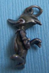 Vintage Woody Woodpecker Lantz cartoon sterling charm