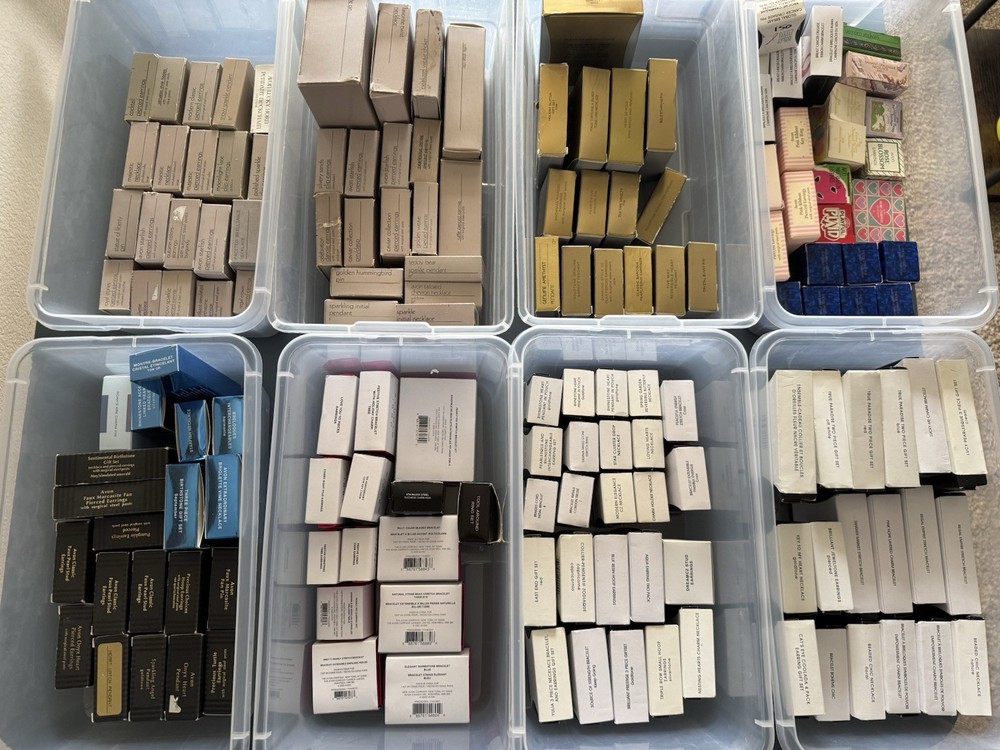 Vintage Jewelry Lot All Avon In Boxes 160 + READ As IS No Returns Make Offer!!!