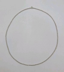 Speidel Vintage Sterling Silver 1.5 mm Cable Link Chain 925 Necklace – 17.75″