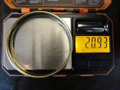 Vintage Hermes Paris Gold Enamel Bangle Bracelet with Box – Size 66 (KB-14)