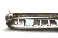 935 Antique Silver Brooch °Art Nouveau° Art Deco Vintage Elegant