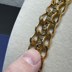 Lot 11 Unique Mixed Metals Chunky Bronze Silver Gold Brass Tone Chain Necklaces
