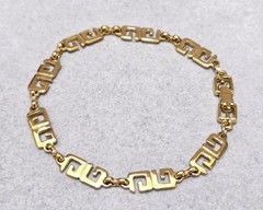 Gold Color Bracelet, 19.5cm, Used, Waterproof, No Accessories