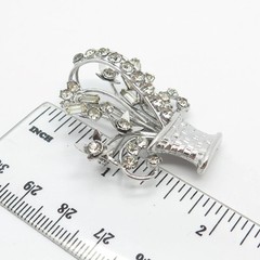 Carl Art sterling Silver Vintage Brooch