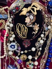 Vintage High End Costume Jewelry Trifari Jackie Kennedy BSK Emmons Gerrito Liz