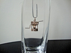 VINTAGE 1980s WORKING 3D WISHING WELL STERLING SILVER STAMP 925 CHARM/PENDANT