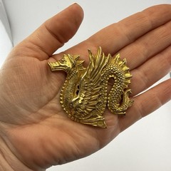 Metropolitan Museum of Art MMA Brooch Pendant Sea Serpent Dragon Scythian Ketos