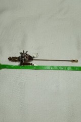 Signed Piver? Stick Pin Abstract Techno Romantic Artist Man Made