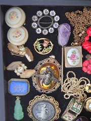 Vintage Rhinestones Designer Costume Jewelry Lot