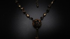 Vintage AVON Tigers Eye Necklace 15.5 – 18.5 inches NB3