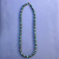 Ceylonese Turquoise and Gold Necklace – metropolitan Museum of Art