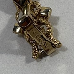 VTG AVON Precious Pretenders Filigree Bracelet Gold Plated 7.25″