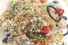 Jewelry Lot ALL Good Wear Resell Brooches Fashion NEW Modern 50 Pc NO Junk