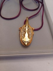 GRAPE ON A VINE Necklace D.O.C. DESIGNS N. MYRTLE BEACH S.C.NEW FREE SHIP