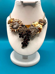 Kelley Hollis Necklace Vtg Restored Piece to Modern Style One Of A Kind Handmade