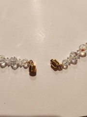 Austrian Aurora Borealis Graduated Crystal Necklace