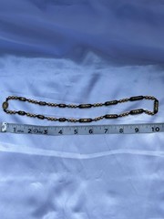 Stunning Vintage Chinese Cloisonne Tube Bead Necklace-Mint Condition