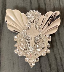 VTG Jane Davis Angels of Love Brooch 1995 Signed