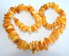 ✅48cm = 60gr RUSSIAN SOVIET BALTIC AMBER BEAD NECKLACE 琥珀 BRACELET STONE PENDANT