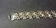 5 Aurora Borealis Rhinestone Art Bracelet Earrings Vintage Jewelry Lot